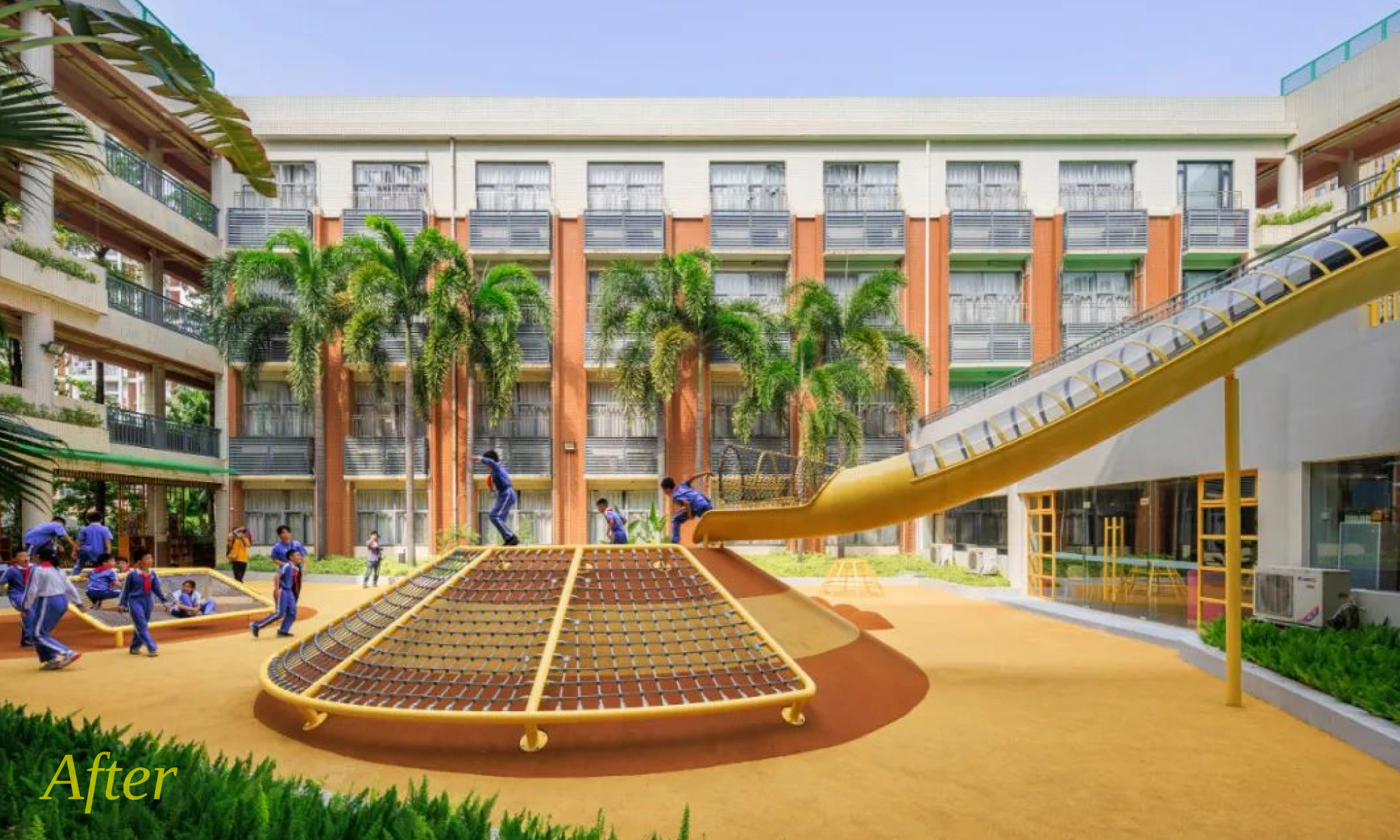 百校焕新-育才教育集团第四小学